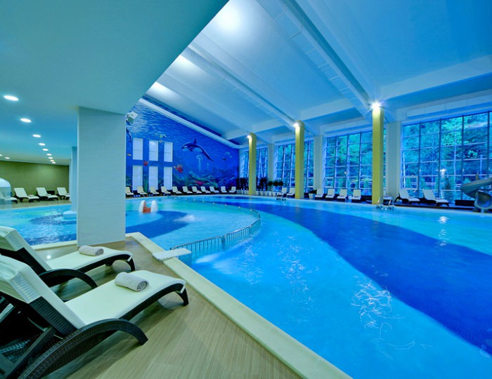 Крытый бассейн - Отель LES Art Resort / Лес Арт Резорт